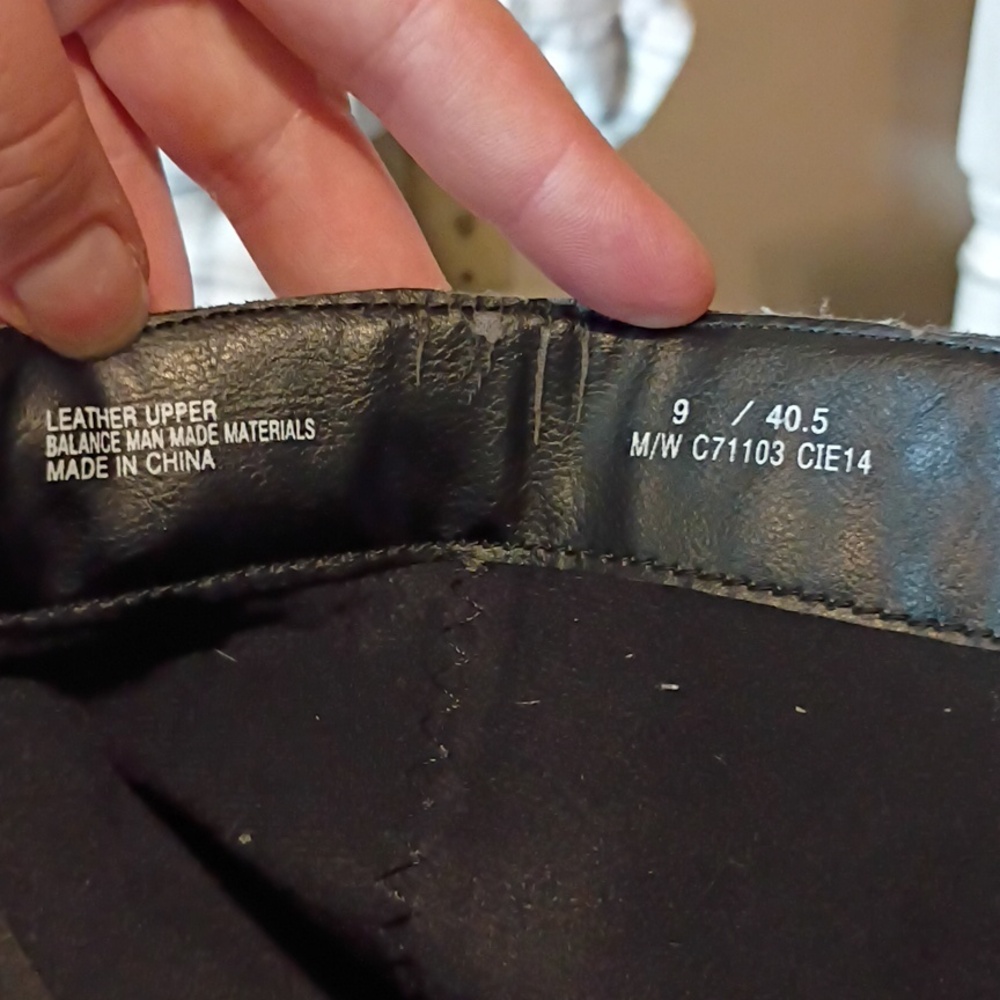 Women's Boots Black Calf High Zip Up, Lightly Adjustable, By b.o.c. - Picture 5 of 9